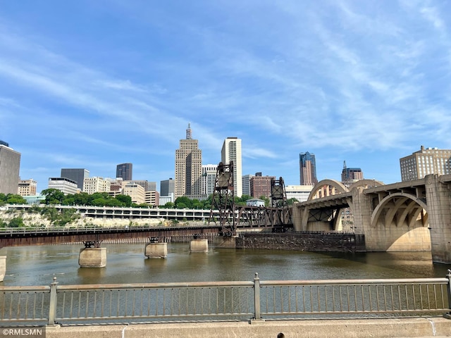 26 10th St W Unit 1409, Saint Paul, MN 55102 - city view with a notable bridge and a large body of water