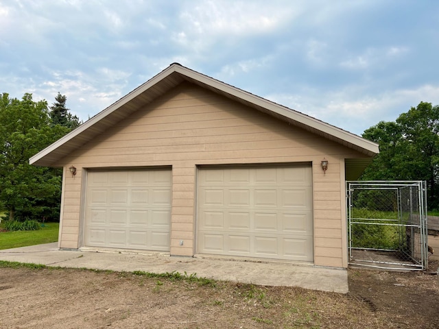 24080 Washington Dr, Osage, MN 56570 - view of detached garage
