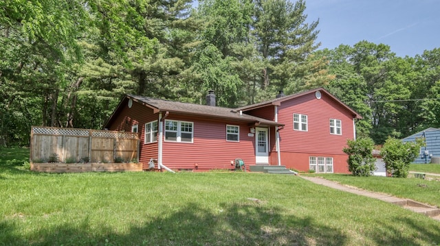 603 15th St SE, Menomonie, WI 54751 - view of front of home featuring a chimney
