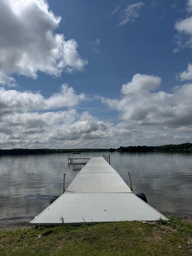 23974 185th St NW, Orrock Twp, MN 55309 - dock featuring a water view