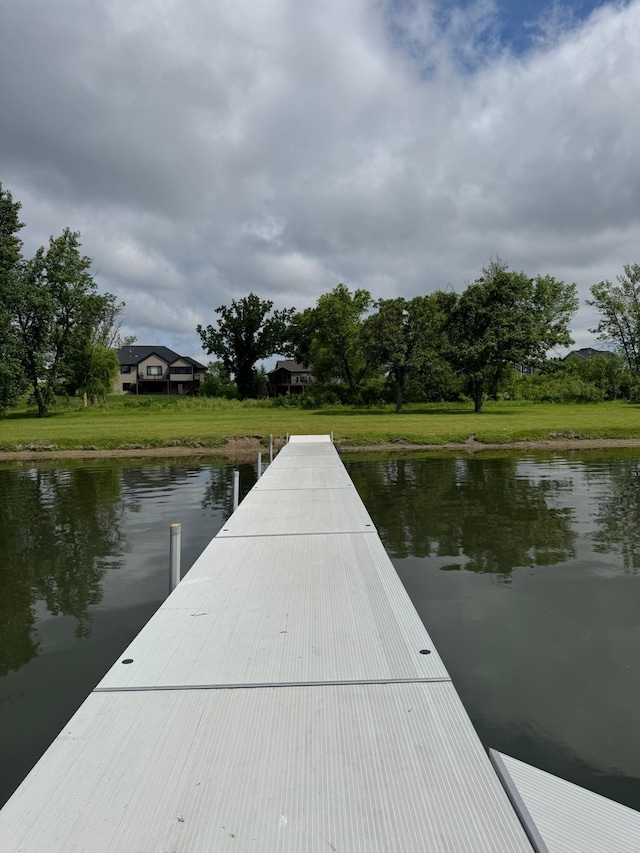 23974 185th St NW, Orrock Twp, MN 55309 - dock with a water view