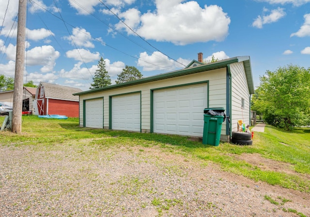 11 1st St, Nashwauk, MN 55769 - view of detached garage