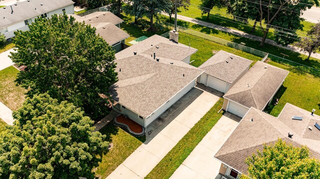912 11 1/2 St SW, Rochester, MN 55902 - aerial perspective of suburban area