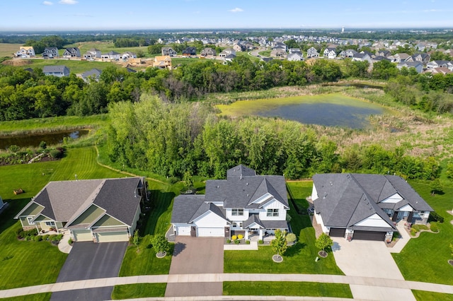 14960 143rd Ave N, Dayton, MN 55327 - aerial perspective of suburban area featuring a nearby body of water
