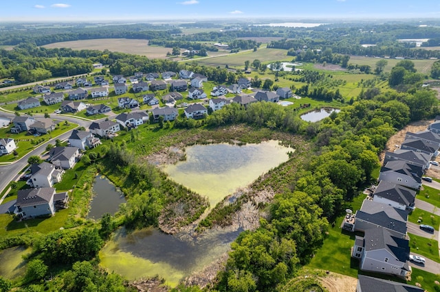 14960 143rd Ave N, Dayton, MN 55327 - aerial view of property and surrounding area featuring a nearby body of water and nearby suburban area