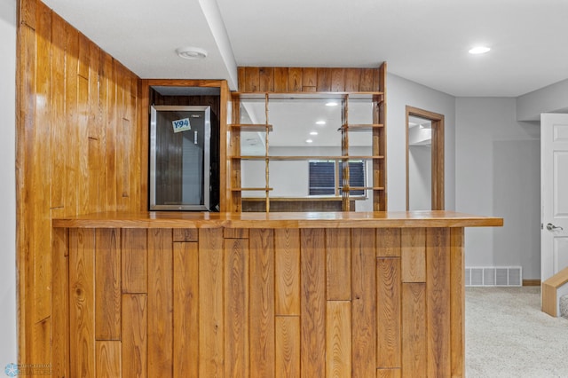 1301 5th Ave N, Moorhead, MN 56560 - detailed view of carpet flooring, recessed lighting, and a smoke detector