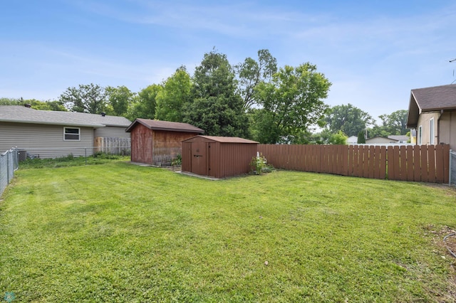 1301 5th Ave N, Moorhead, MN 56560 - fenced backyard featuring a storage shed