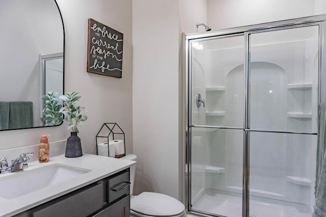 882 Redmond Dr, Carver, MN 55315 - bathroom featuring a stall shower and vanity