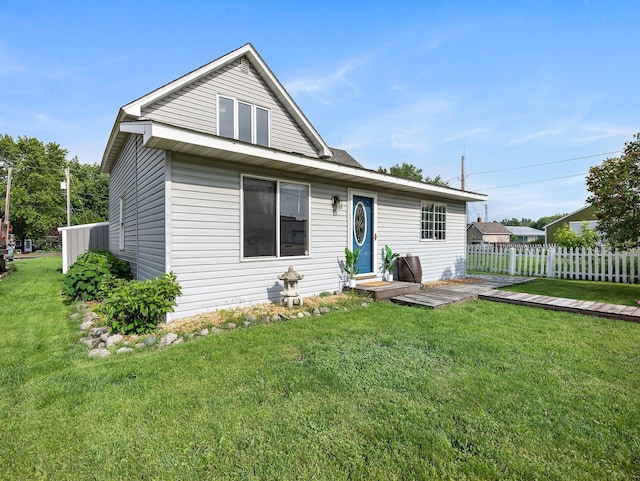 45 Oak Ave S, Maple Lake, MN 55358 - back of property