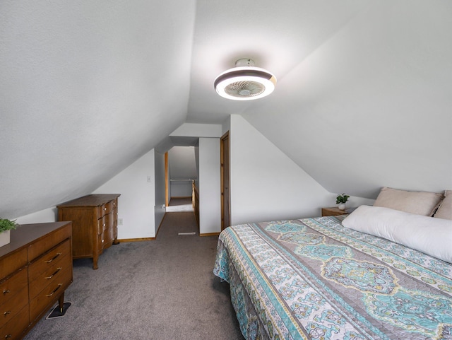 45 Oak Ave S, Maple Lake, MN 55358 - bedroom featuring light colored carpet and vaulted ceiling