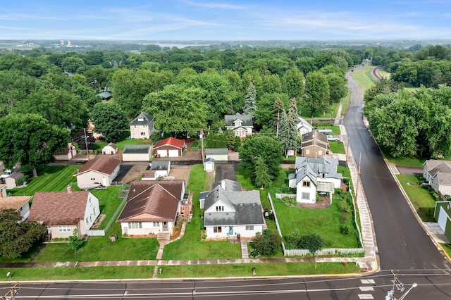 45 Oak Ave S, Maple Lake, MN 55358 - aerial view of property and surrounding area featuring nearby suburban area