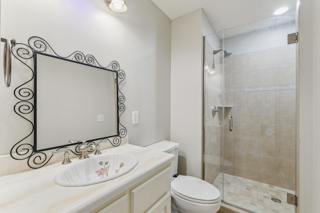 3287 Norcrest Ave N, Baytown Twp, MN 55082 - bathroom featuring a stall shower and vanity