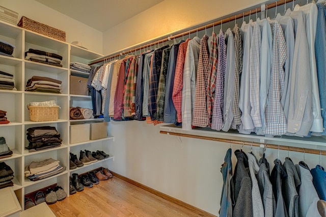 1994 80th St, Somerset, WI 54025 - walk in closet featuring wood finished floors