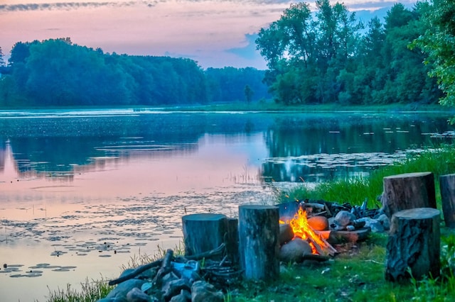 1994 80th St, Somerset, WI 54025 - water view featuring a heavily wooded area
