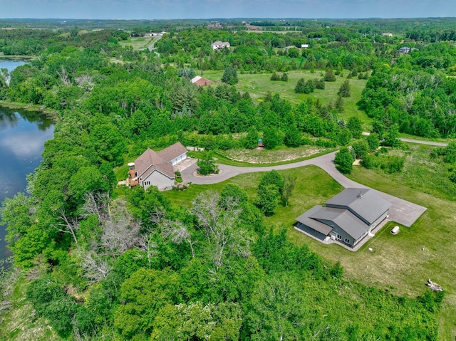 1994 80th St, Somerset, WI 54025 - view of property location with a large body of water and a heavily wooded area