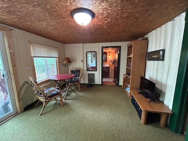N11464 Fremont Ave, Chicog Twp, WI 54888 - view of carpeted dining space