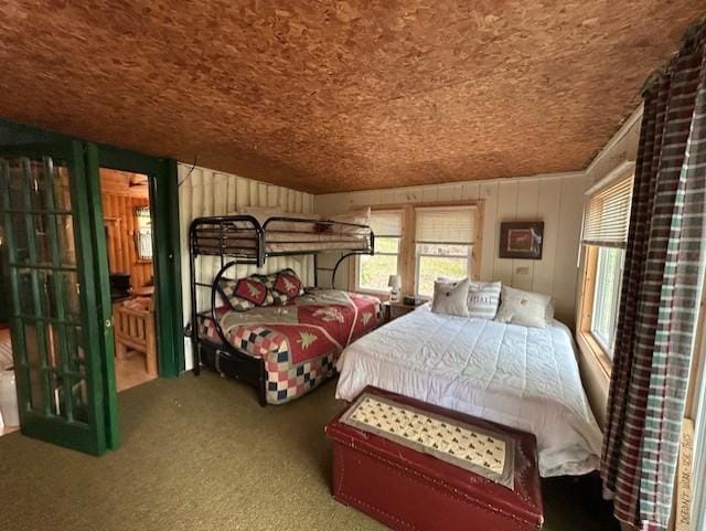 N11464 Fremont Ave, Chicog Twp, WI 54888 - bedroom featuring carpet and multiple windows