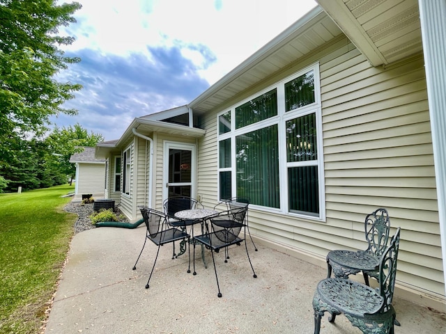 727 Cloud St NW, Bemidji, MN 56601 - view of patio / terrace featuring outdoor dining area