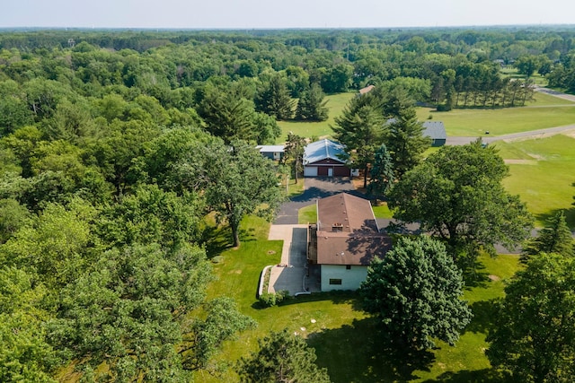 17855 Round Lake Blvd NW, Andover, MN 55304 - view of subject property featuring a forest