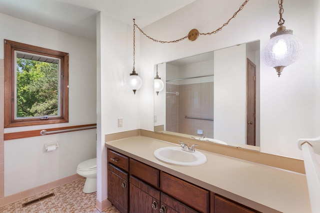 17855 Round Lake Blvd NW, Andover, MN 55304 - full bathroom with vanity and tile patterned flooring