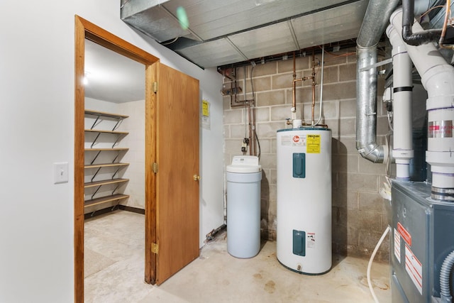 17855 Round Lake Blvd NW, Andover, MN 55304 - utility room with water heater