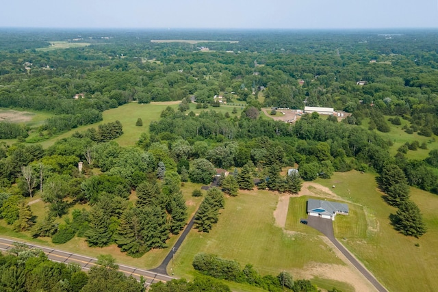 17855 Round Lake Blvd NW, Andover, MN 55304 - drone / aerial view of a heavily wooded area
