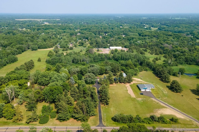17855 Round Lake Blvd NW, Andover, MN 55304 - drone / aerial view of a heavily wooded area