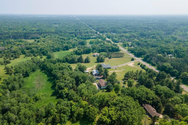 17855 Round Lake Blvd NW, Andover, MN 55304 - aerial view of a heavily wooded area