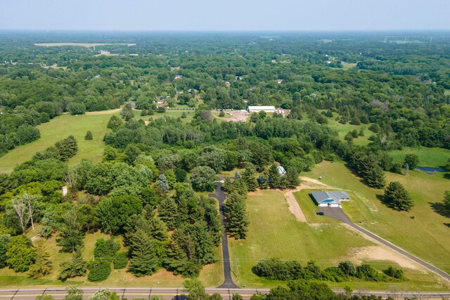 17855 Round Lake Blvd NW, Andover, MN 55304 - drone / aerial view of a heavily wooded area