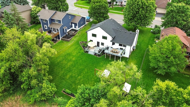 6855 Timber Crest Dr, Maple Grove, MN 55311 - aerial perspective of suburban area