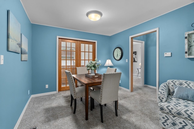 2022 Nokomis Ave, Saint Paul, MN 55119 - carpeted dining space featuring baseboards