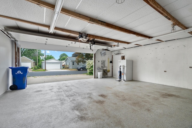 2022 Nokomis Ave, Saint Paul, MN 55119 - garage with freestanding refrigerator