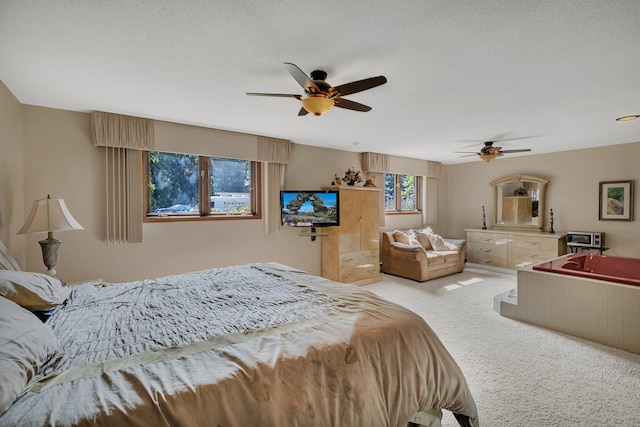 512 Greenview Ct, Sartell, MN 56377 - bedroom featuring carpet flooring and a ceiling fan