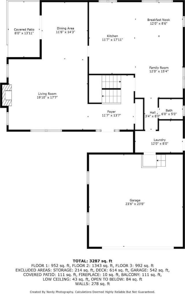 3440 Glenarden Rd, Arden Hills, MN 55112 - view of home floor plan