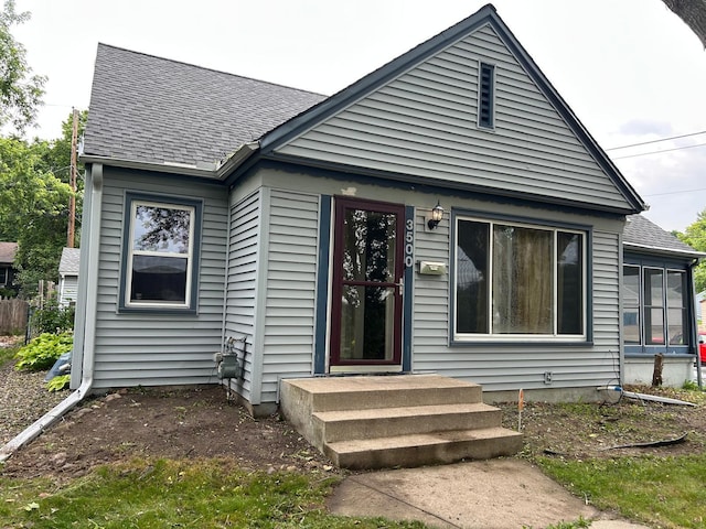3500 Abbott Ave N, Robbinsdale, MN 55422 - view of front facade with a shingled roof