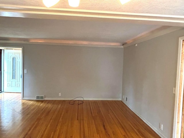 3500 Abbott Ave N, Robbinsdale, MN 55422 - unfurnished room featuring wood finished floors and ornamental molding