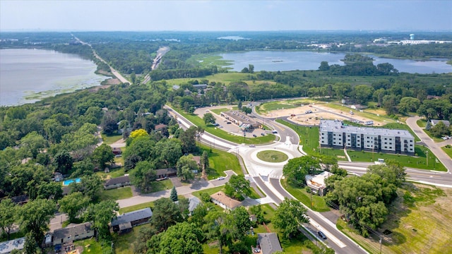 133 Martin Way, Vadnais Heights, MN 55127 - drone / aerial view of a large body of water