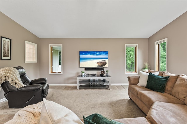 8165 240th St W, Eureka Twp, MN 55044 - living area featuring baseboards and carpet floors