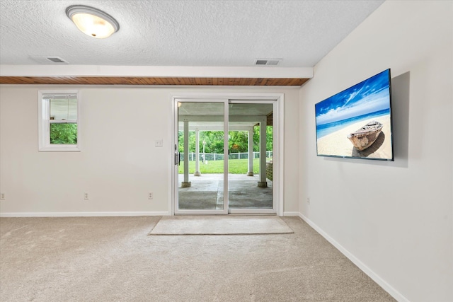 8165 240th St W, Eureka Twp, MN 55044 - carpeted spare room with a textured ceiling and baseboards
