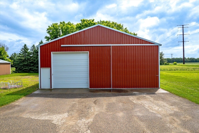 8165 240th St W, Eureka Twp, MN 55044 - view of detached garage