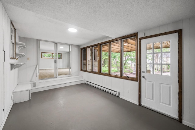 8235 Nicollet Ave S, Bloomington, MN 55420 - unfurnished sunroom featuring a baseboard radiator
