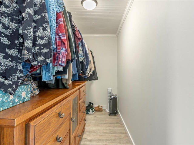 5335 Pine Beach Rd, Brainerd, MN 56401 - walk in closet with light wood finished floors