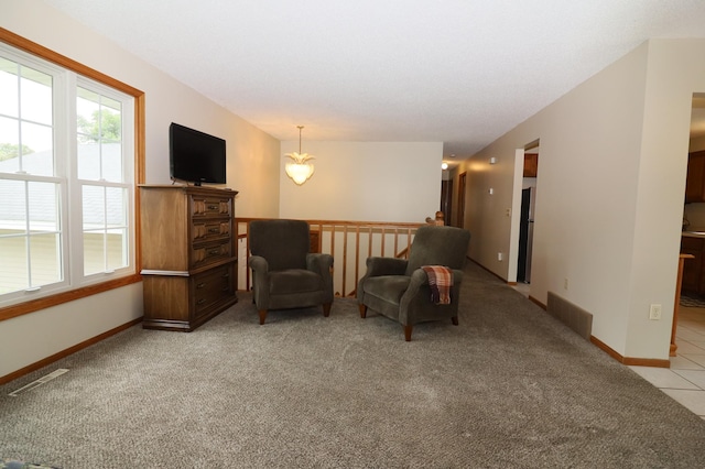 7971 Upper 145th St W, Apple Valley, MN 55124 - sitting room with light carpet and baseboards