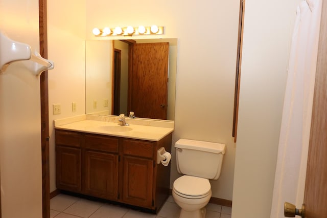 7971 Upper 145th St W, Apple Valley, MN 55124 - bathroom with vanity and tile patterned flooring