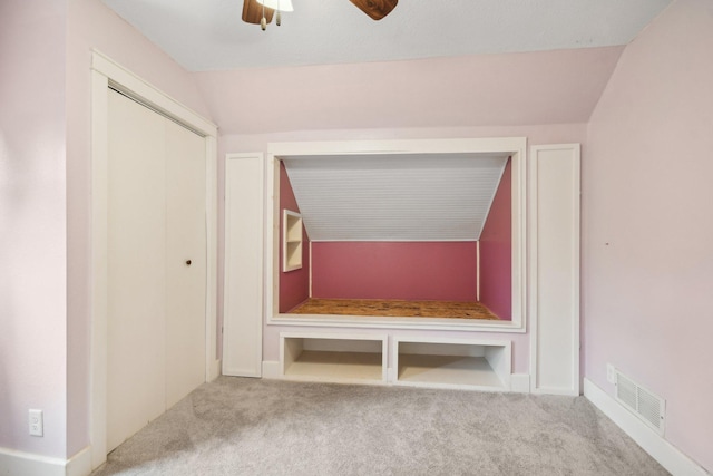 2256 40th Ave Unit X, East Farmington, WI 54020 - mudroom with carpet flooring and ceiling fan