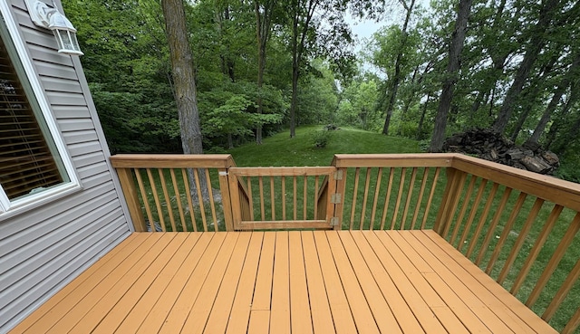32813 Whispering Springs Loop, Erhard, MN 56534 - deck with a yard