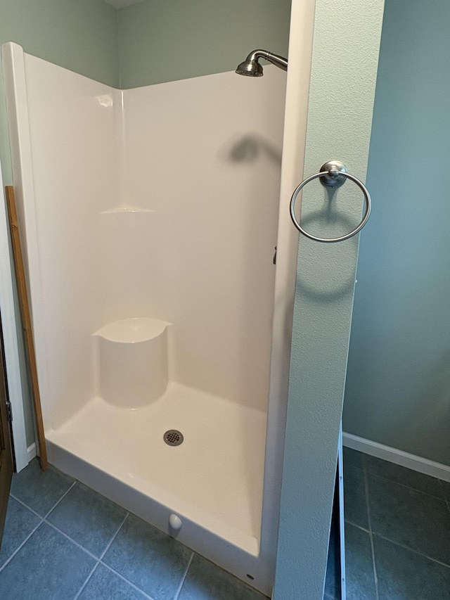 32813 Whispering Springs Loop, Erhard, MN 56534 - full bath featuring tile patterned flooring and a shower