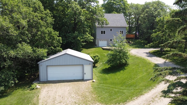 32813 Whispering Springs Loop, Erhard, MN 56534 - view of detached garage