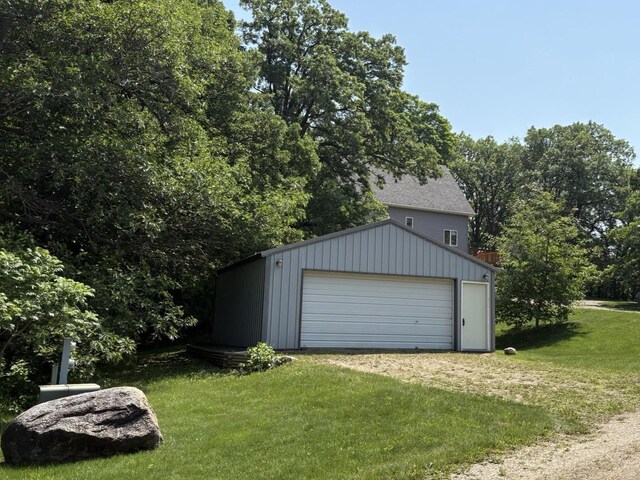 32813 Whispering Springs Loop, Erhard, MN 56534 - view of detached garage