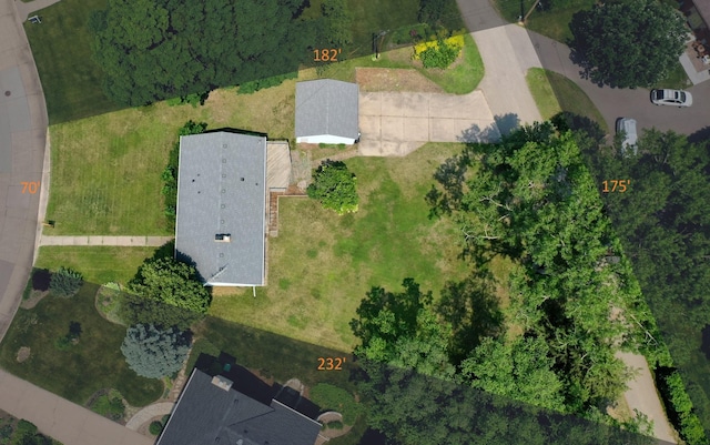 55XX Mcguire Rd, Edina, MN 55439 - drone / aerial view